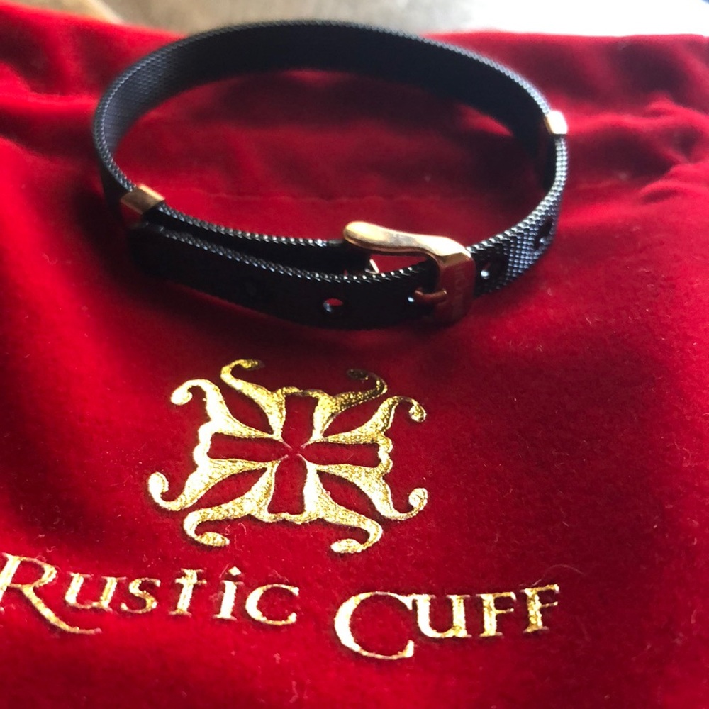 Rustic Cuff mesh bracelet